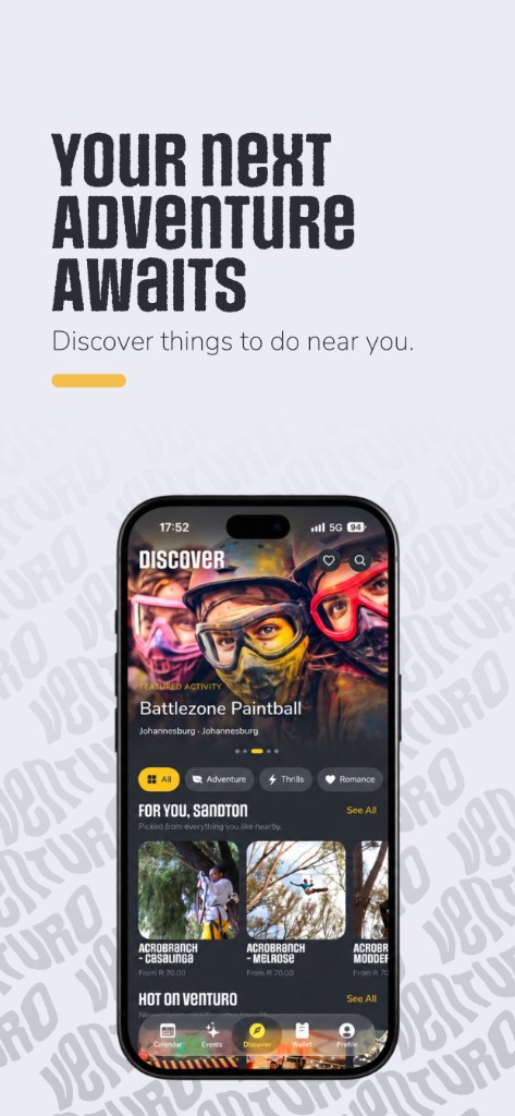Your next adventure awaits. Discover things to do near you.